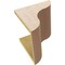 Ekena Millwork 11"W x 11"D x 11"H Wide Carmel Rough Cedar Woodgrain TimberThane Corbel, Primed Tan CORUR11X11X11CARRCPR - alternate 3